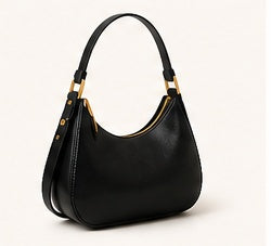 Black Hobo Shoulder Bag